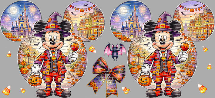 16oz Disney style-D-2726